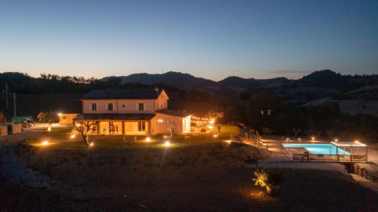 Casal Del Sole - La Ginestra Apartment Montefelcino ภายนอก รูปภาพ