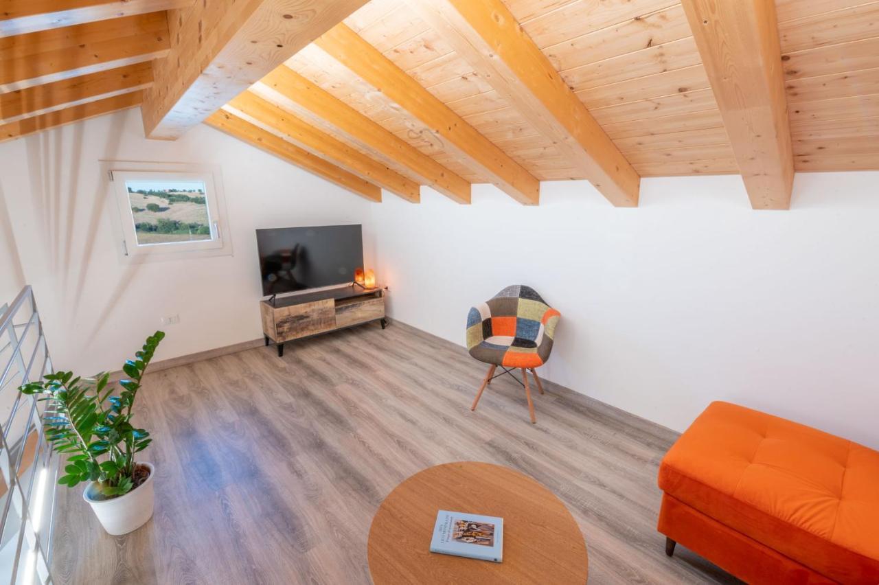 Casal Del Sole - La Ginestra Apartment Montefelcino ภายนอก รูปภาพ