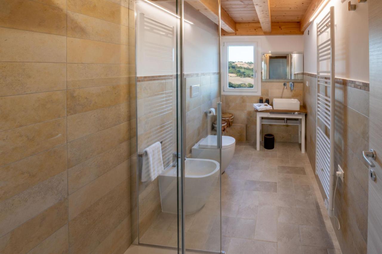 Casal Del Sole - La Ginestra Apartment Montefelcino ภายนอก รูปภาพ